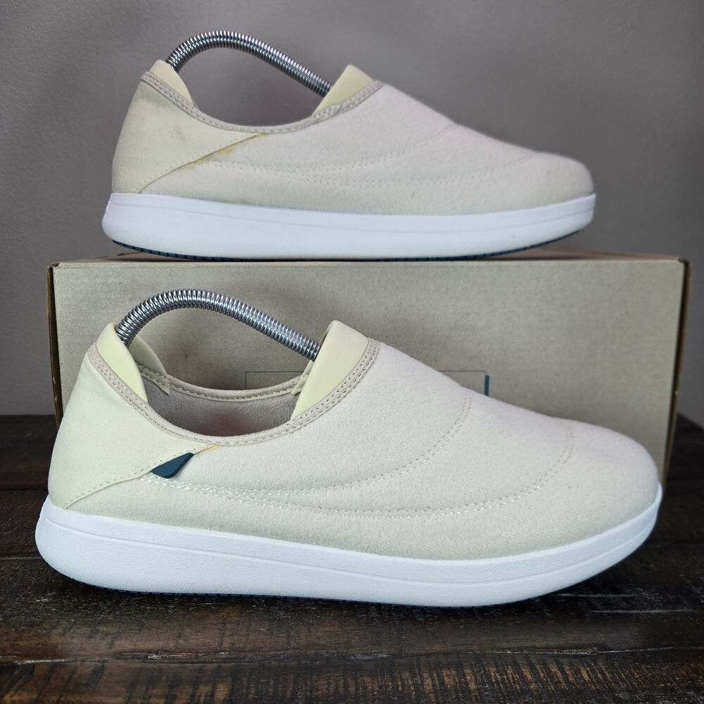 Vessi Sunday Slipper Womens Size 10 Slip On Shoes Sneakers Walnut Beige